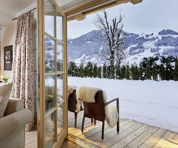 Tennerhof Luxury Chalets Tirol Kitzbuhel Terrace