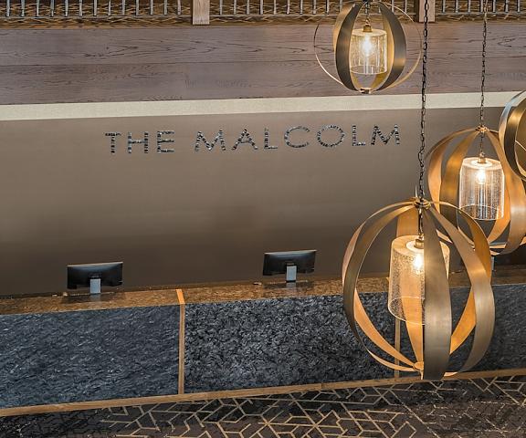The Malcolm Hotel Alberta Canmore Reception