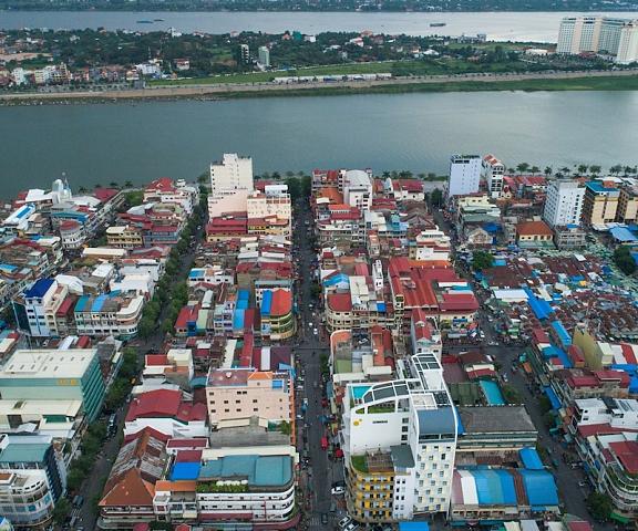 SUN & MOON, Urban Hotel Kandal Phnom Penh Aerial View