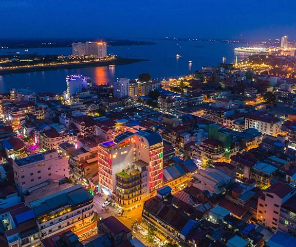 SUN & MOON, Urban Hotel Kandal Phnom Penh Aerial View