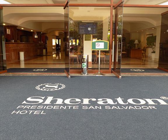 Sheraton Presidente San Salvador Hotel San Salvador (department) San Salvador Entrance