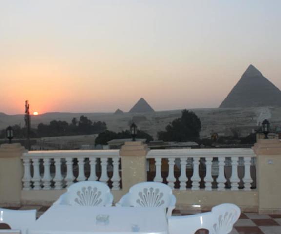 Royal pyramids Inn Giza Governorate Cairo View from Property