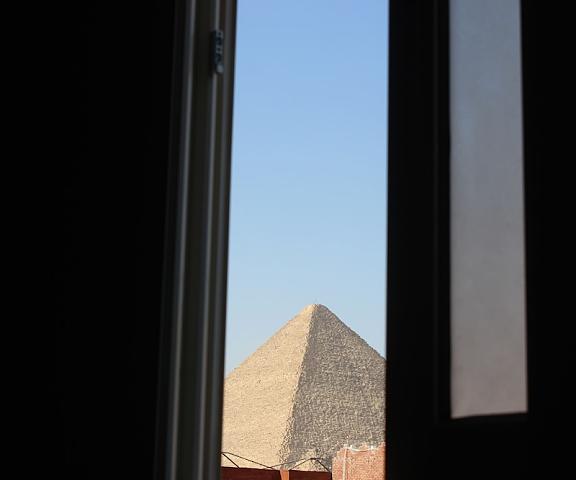 Royal pyramids Inn Giza Governorate Cairo View from Property