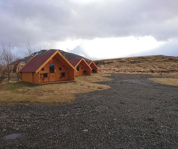Fossatún Camping Pods & cottages – Sleeping bag accommodation Western Region Borgarnes Facade