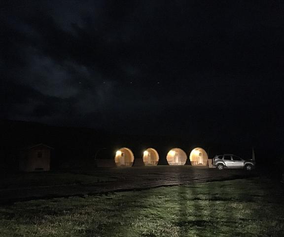 Framtid Camping Lodging Barrels East Iceland Djupivogur Facade