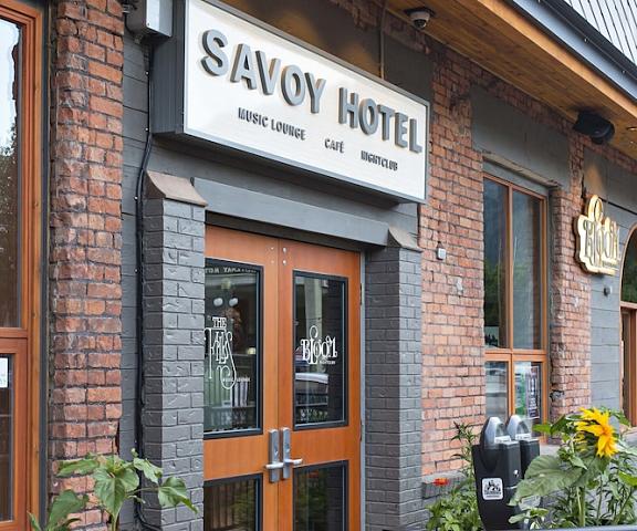 Savoy Hotel British Columbia Nelson Entrance