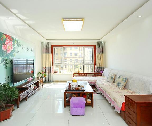Blessed Family Seaview Apartment 1601 Shandong Qingdao Living Area