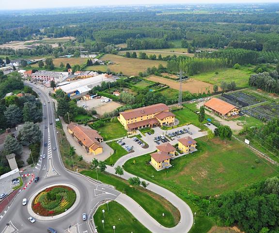 Hotel del Parco Lombardy Vigevano Aerial View