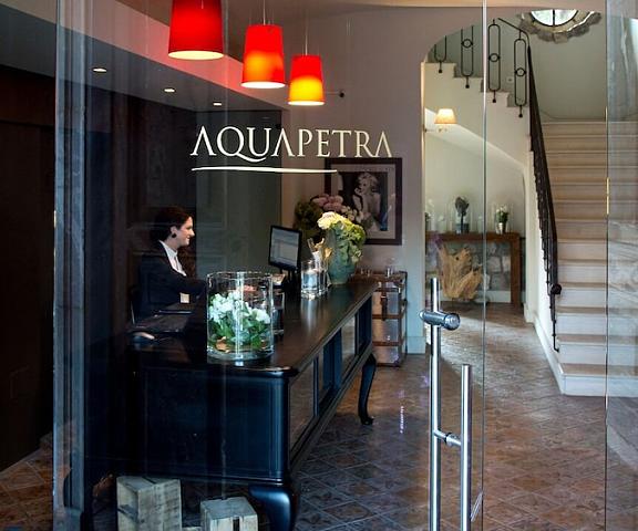 Aquapetra Resort and Spa Campania Telese Entrance