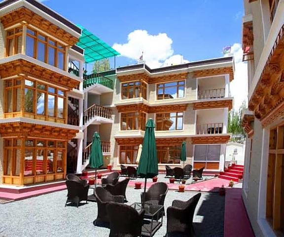 Hotel OM Ladakh Jammu and Kashmir Leh outside view