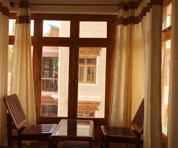 Hotel OM Ladakh Jammu and Kashmir Leh sitting area