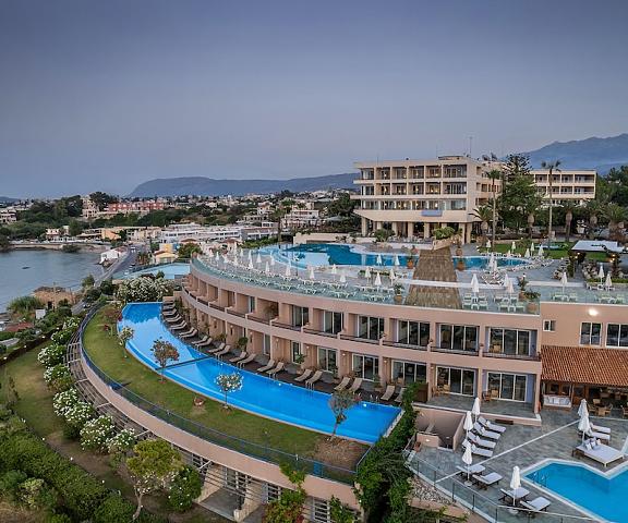 Leptos Panorama Hotel Crete Island Chania Exterior Detail