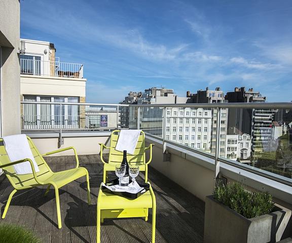 City Partner Hotel Ter Streep Flemish Region Ostend View from Property