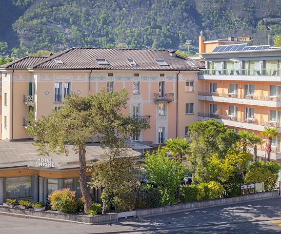 Hotel Unione Canton of Ticino Bellinzona Facade