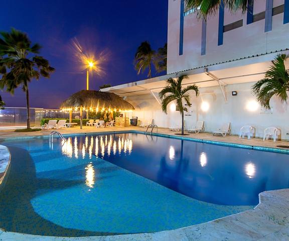 Hotel Playa Club Bolivar Cartagena Porch