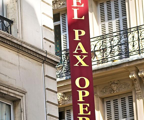 Hotel Pax Opera Ile-de-France Paris Facade