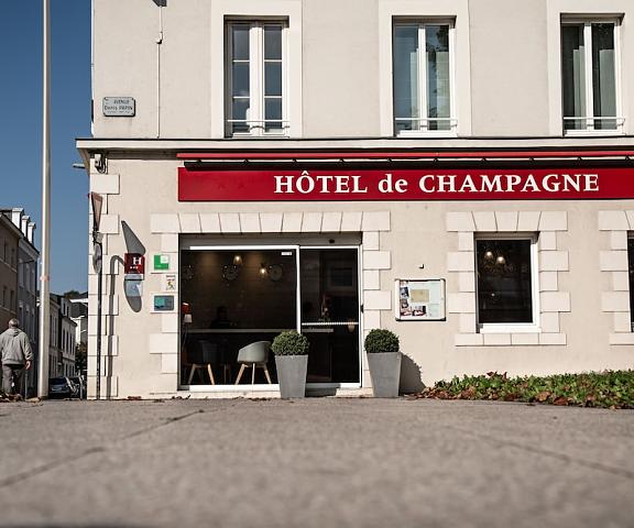 Hotel De Champagne Pays de la Loire Angers Facade