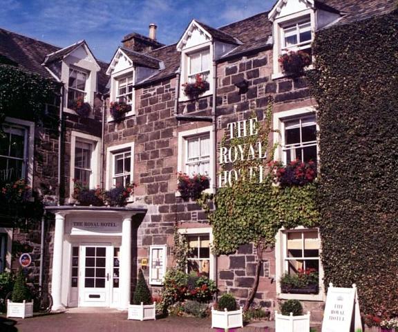 The Royal Hotel Scotland Crieff Exterior Detail