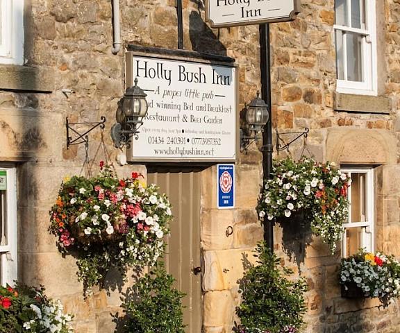 Holly Bush Inn England Hexham Exterior Detail