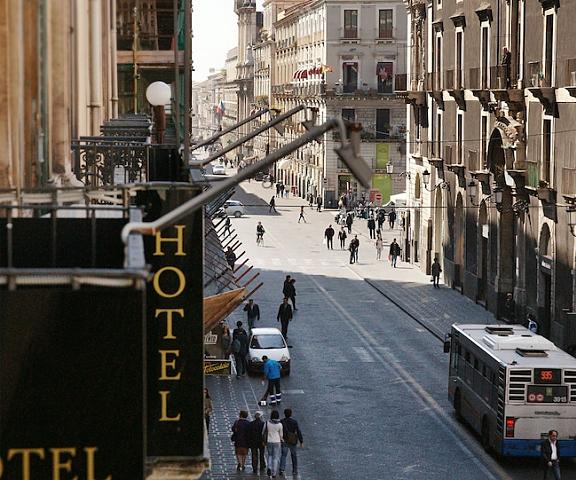 Hotel Sofia Sicily Catania Exterior Detail