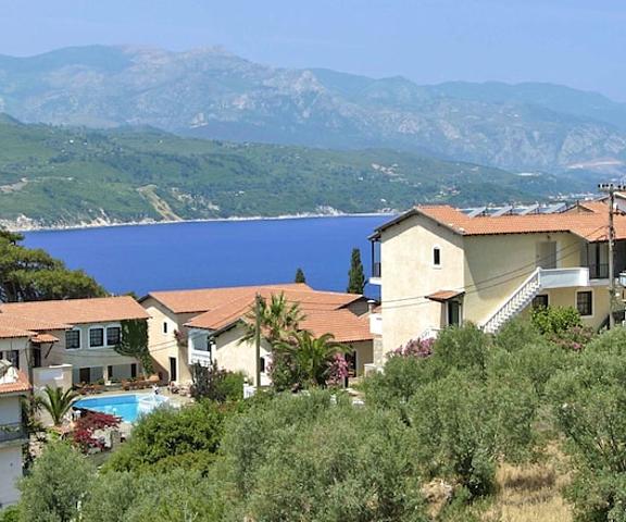 Ino Village North Aegean Islands Samos Aerial View