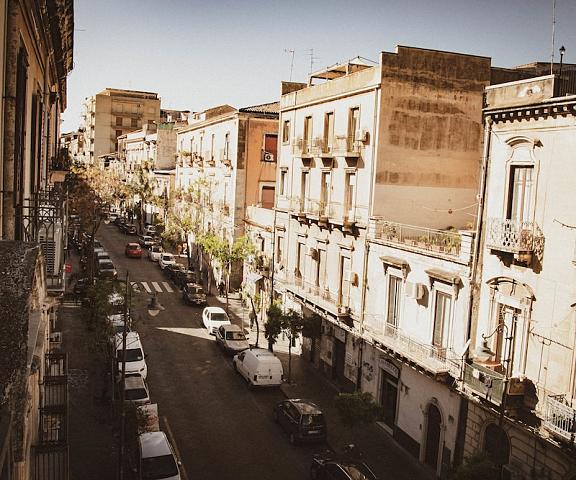 Antica Dimora Caruso Sicily Catania City View from Property