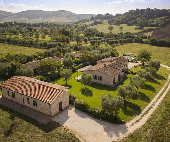 Agriturismo Le Cascatelle Tuscany Manciano Aerial View