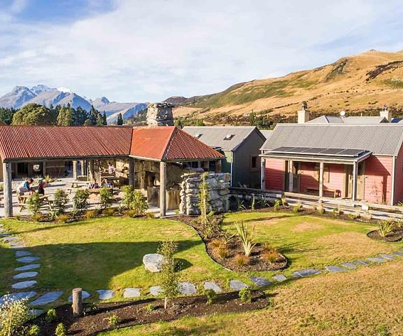 The Headwaters Eco Lodge Otago Glenorchy Aerial View
