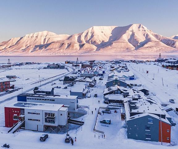 Svalbard Hotell - Polfareren null Longyearbyen Aerial View