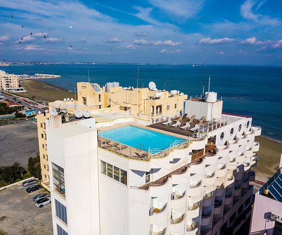 Flamingo Beach Hotel Larnaca District Larnaca Aerial View