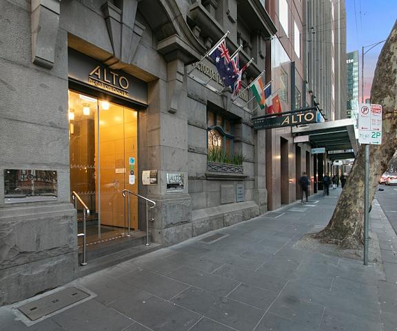Alto Hotel on Bourke Victoria Melbourne Facade