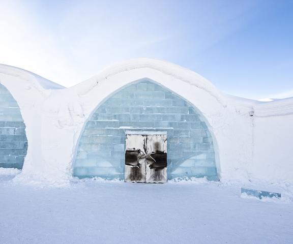 Icehotel Norrbotten County Jukkasjarvi Entrance