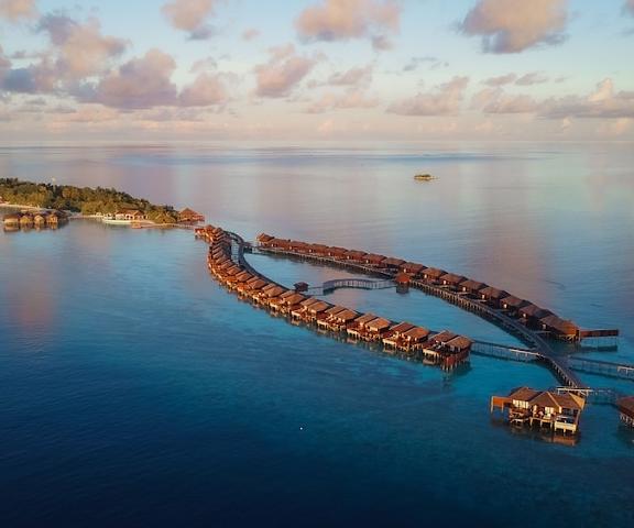 Lily Beach Resort & Spa - All Inclusive South Ari Atoll Huvahendhoo Aerial View