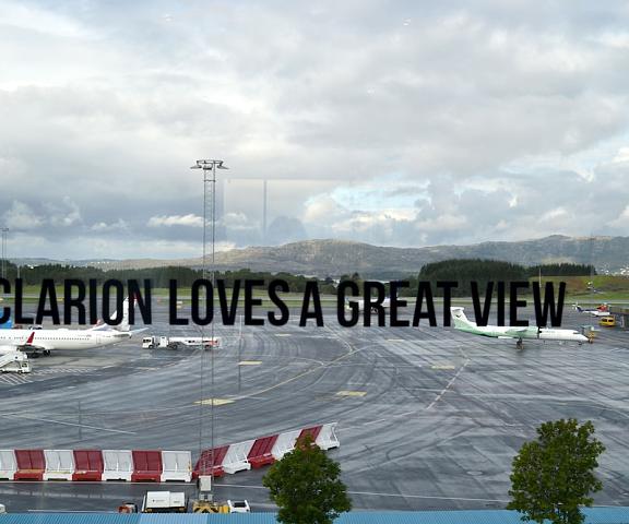 Clarion Hotel Bergen Airport Terminal Hordaland (county) Bergen View from Property