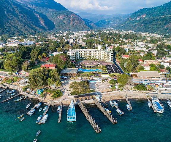 Porta Hotel del Lago Solola Panajachel Aerial View