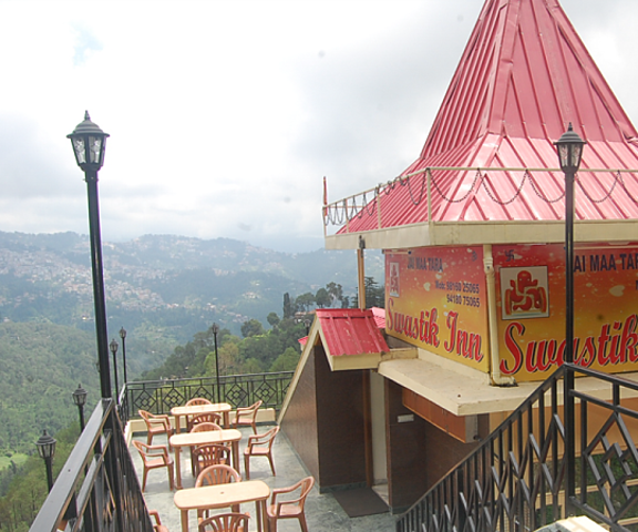 Hotel Swastik Inn Himachal Pradesh Shimla roof top resturant