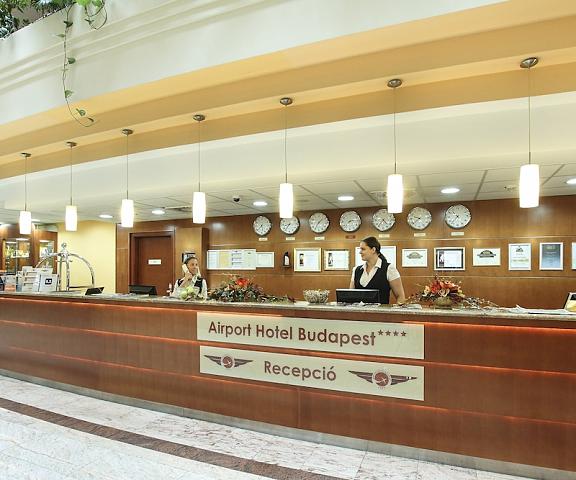 Airport Hotel Budapest null Vecses Reception