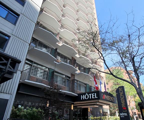 L'Appartement Hotel Quebec Montreal Facade