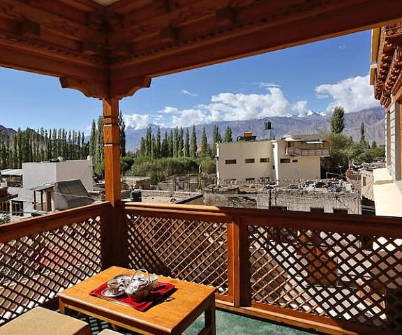 Ladakh Residency Jammu and Kashmir Leh Balcony View