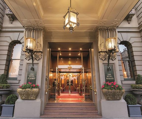 The Hotel Windsor Victoria Melbourne Entrance