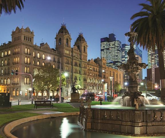 The Hotel Windsor Victoria Melbourne Facade