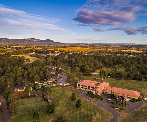 Chateau Elan At The Vintage New South Wales Pokolbin Aerial View
