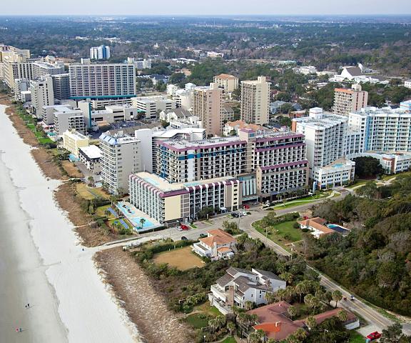 Grande Shores Ocean Resorts Condominiums South Carolina Myrtle Beach Aerial View