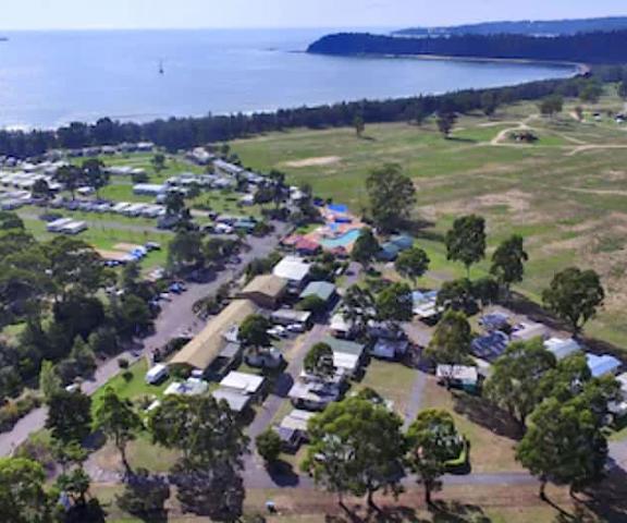 Discovery Parks - Eden New South Wales Boydtown Aerial View