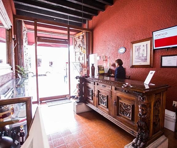 Portico Hotel Cultural Michoacan Morelia Reception