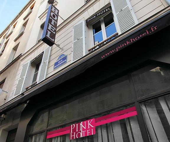 Pink Hotel Ile-de-France Paris Facade