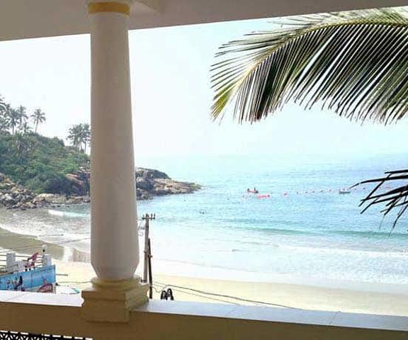Hotel Beach Florra Inn Kerala Kovalam balcony