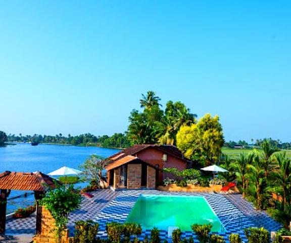 The Green Palace Health Resort Kerala Alleppey Aerial View