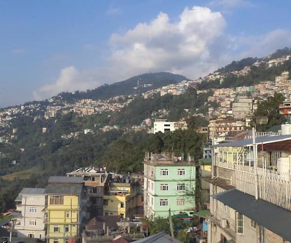 Hotel Tashi Tagey Sikkim Gangtok Terrace View