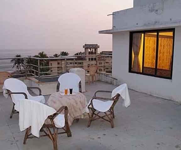 Hotel Seagull West Bengal Digha roof top restaurant